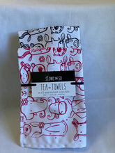 Load image into Gallery viewer, Party Animals Tea Towel set
